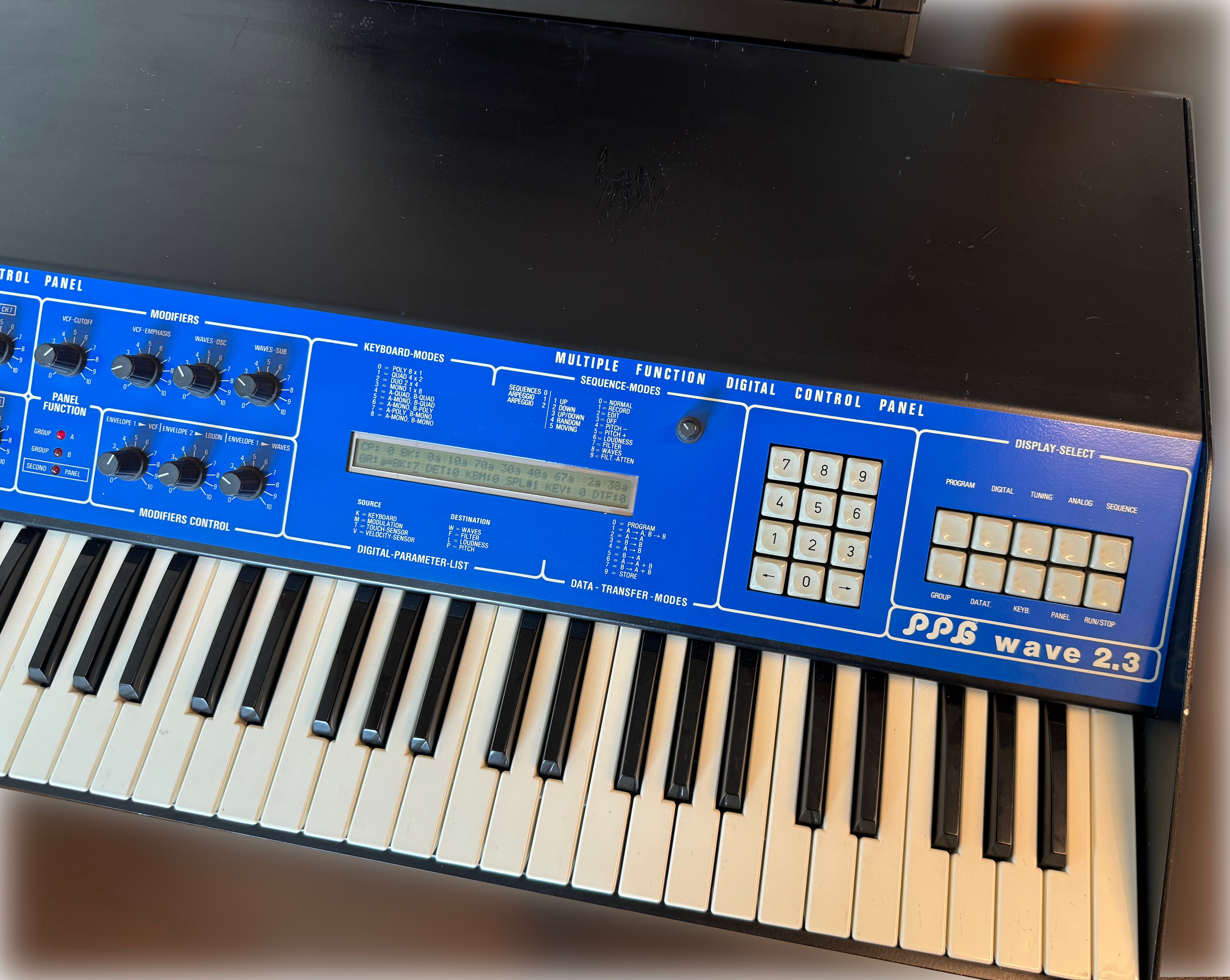 PPG Wave 2.3 Digital Synthesizer with Waveterm B - SN 1442