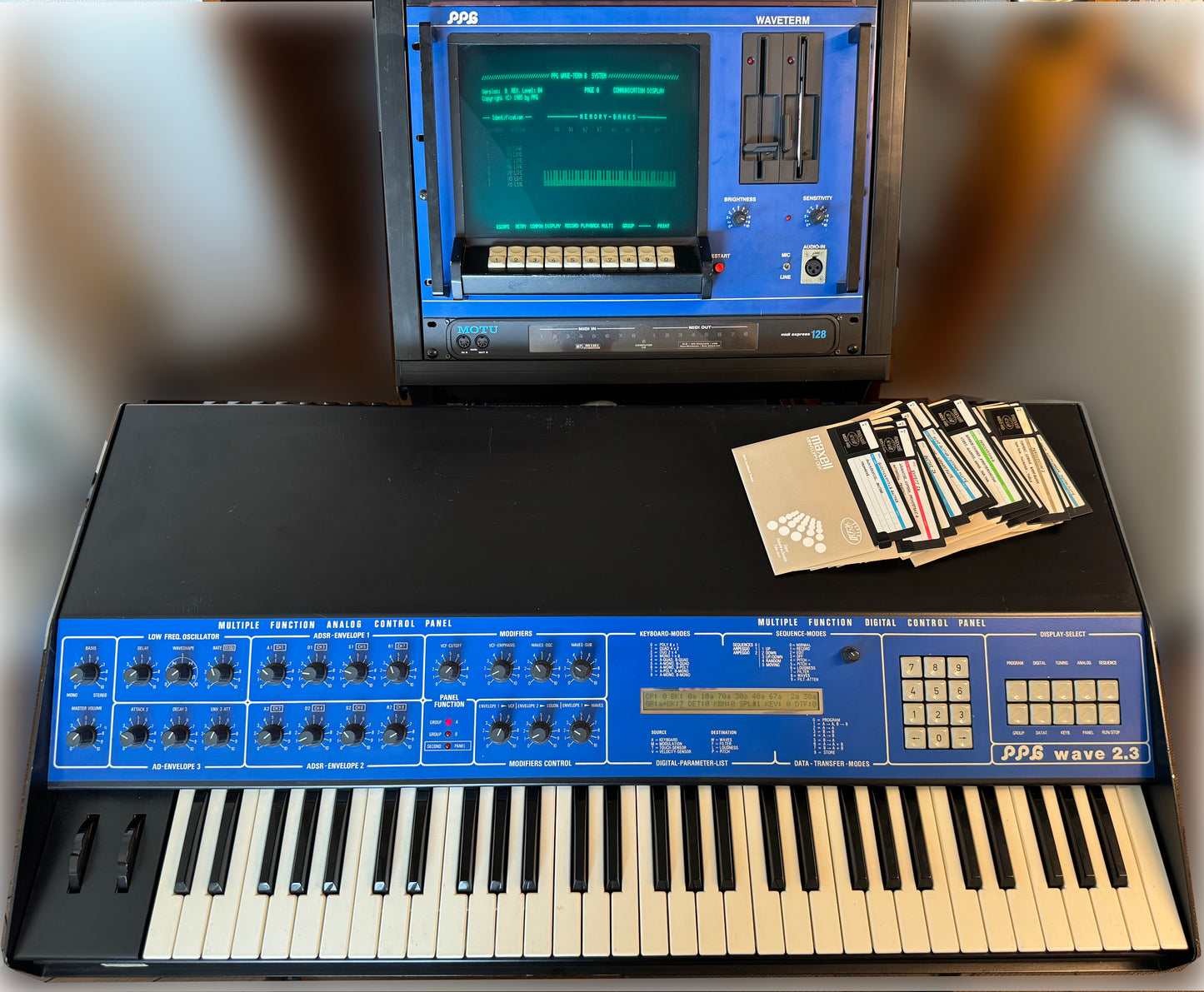 PPG Wave 2.3 Digital Synthesizer with Waveterm B