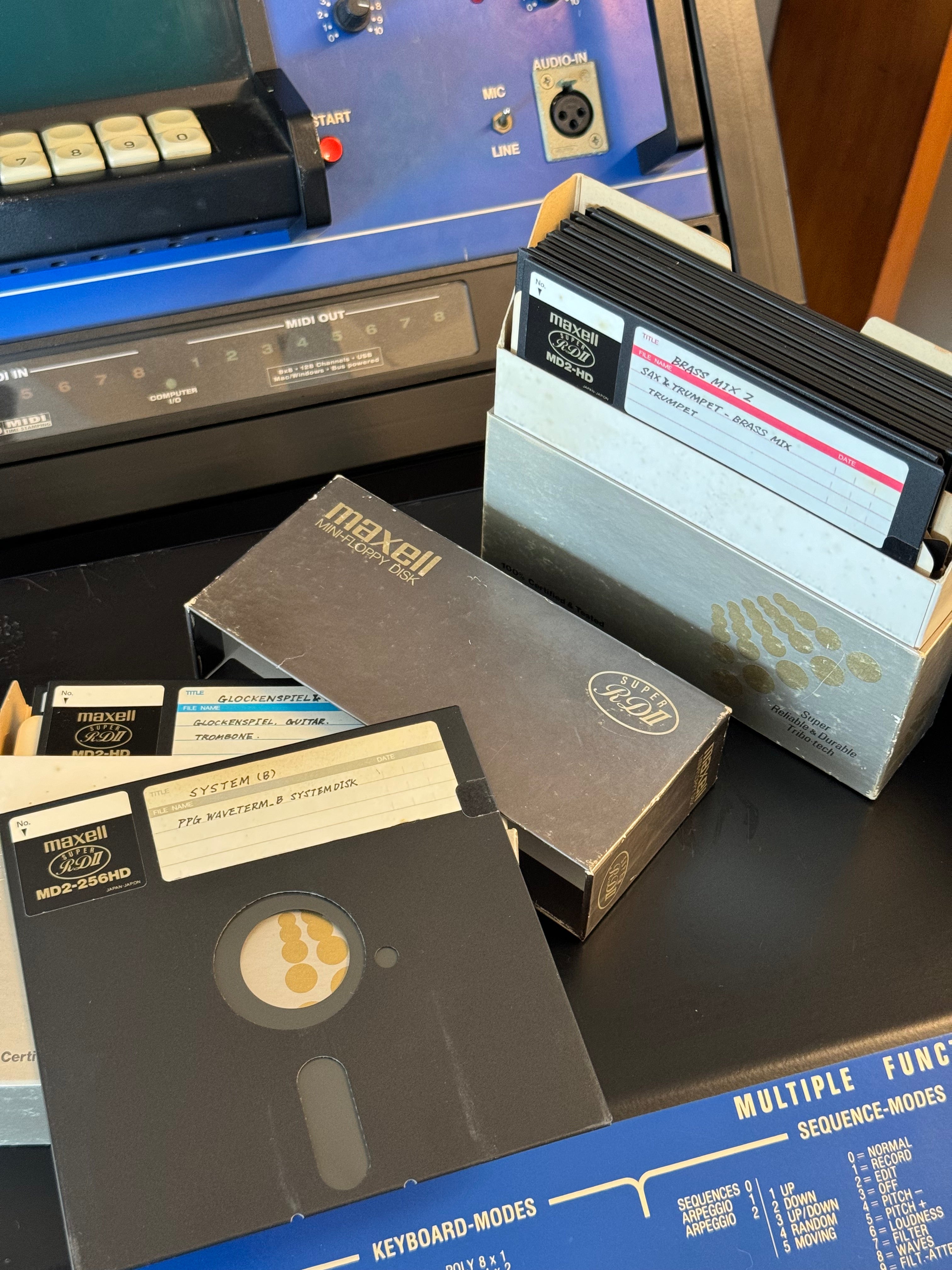 PPG Wave 2.3 Digital Synthesizer with Waveterm B - SN 1442