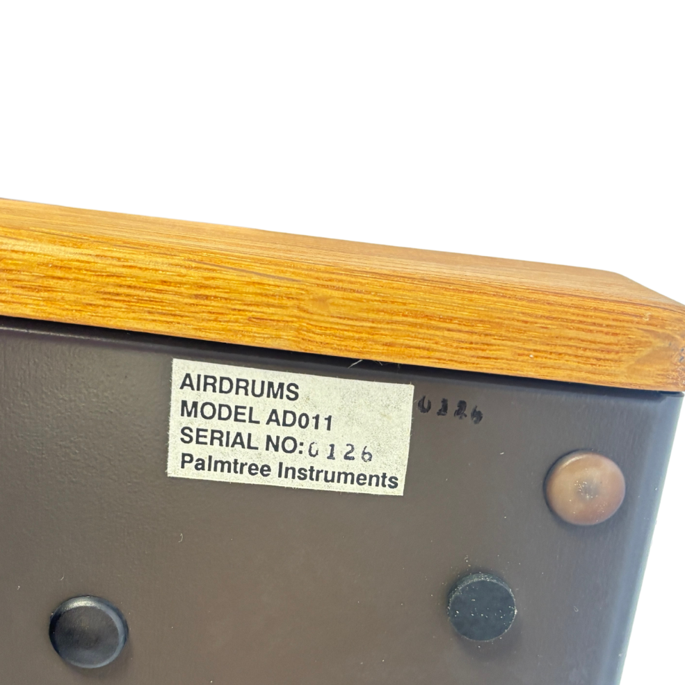 Palmtree Instruments AD 011 Air Drums  serial plate