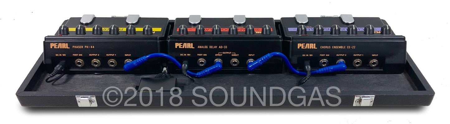 Pearl CE-22 + AD-33 + PH-44 Pedal Board