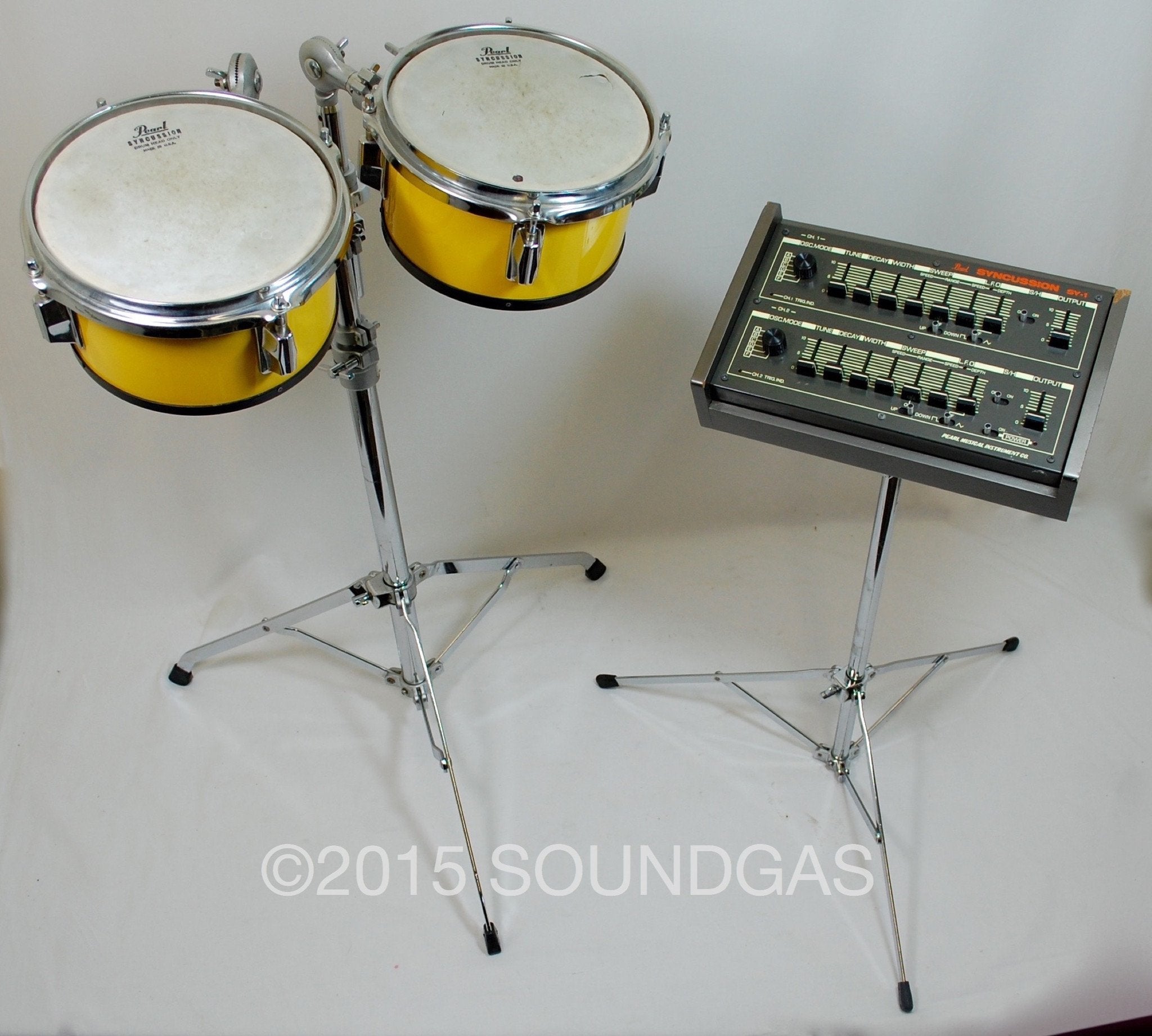 PEARL SYNCUSSION SY-1 + pads & stands FOR SALE – Soundgas