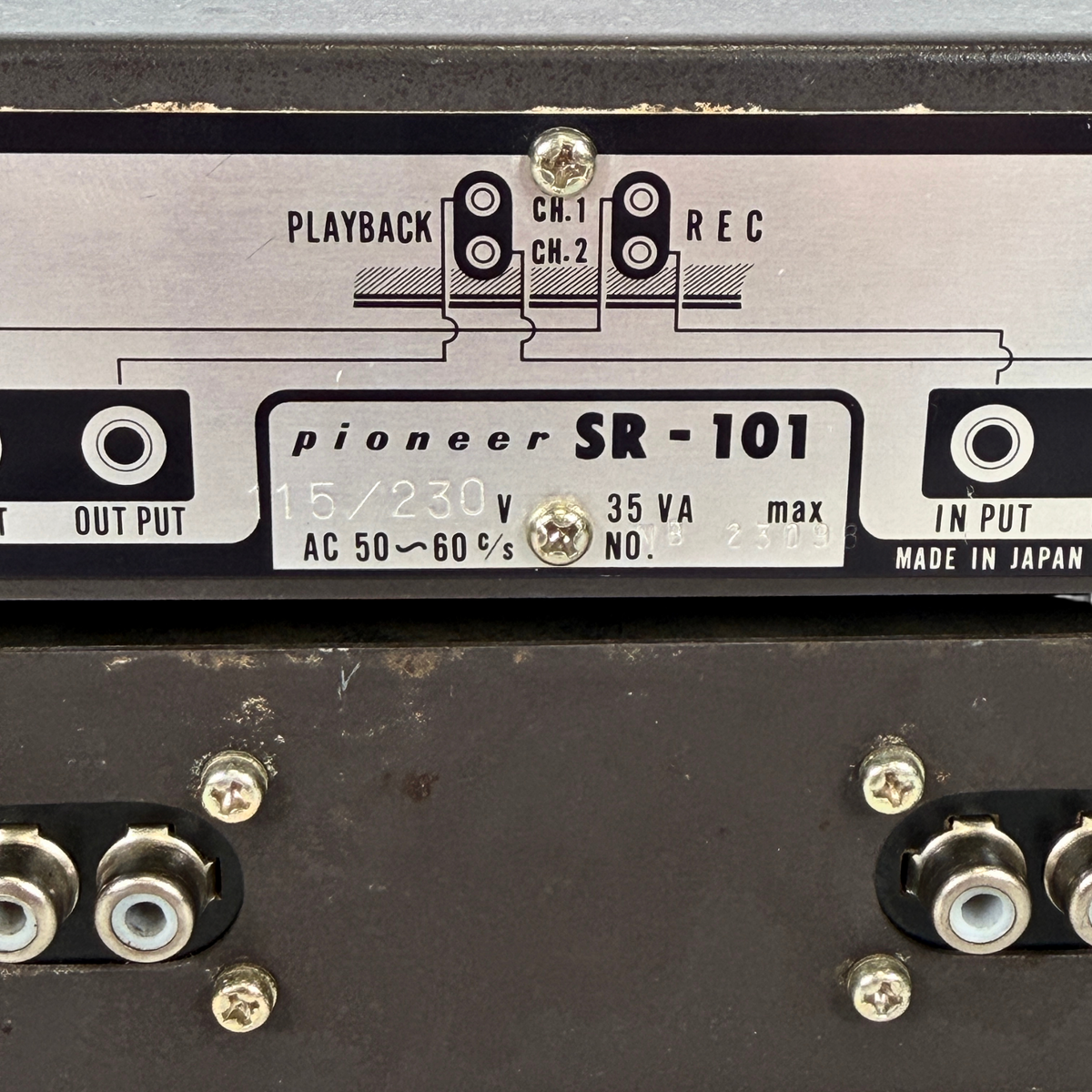 Pioneer SR-101 Valve Spring Reverb_5