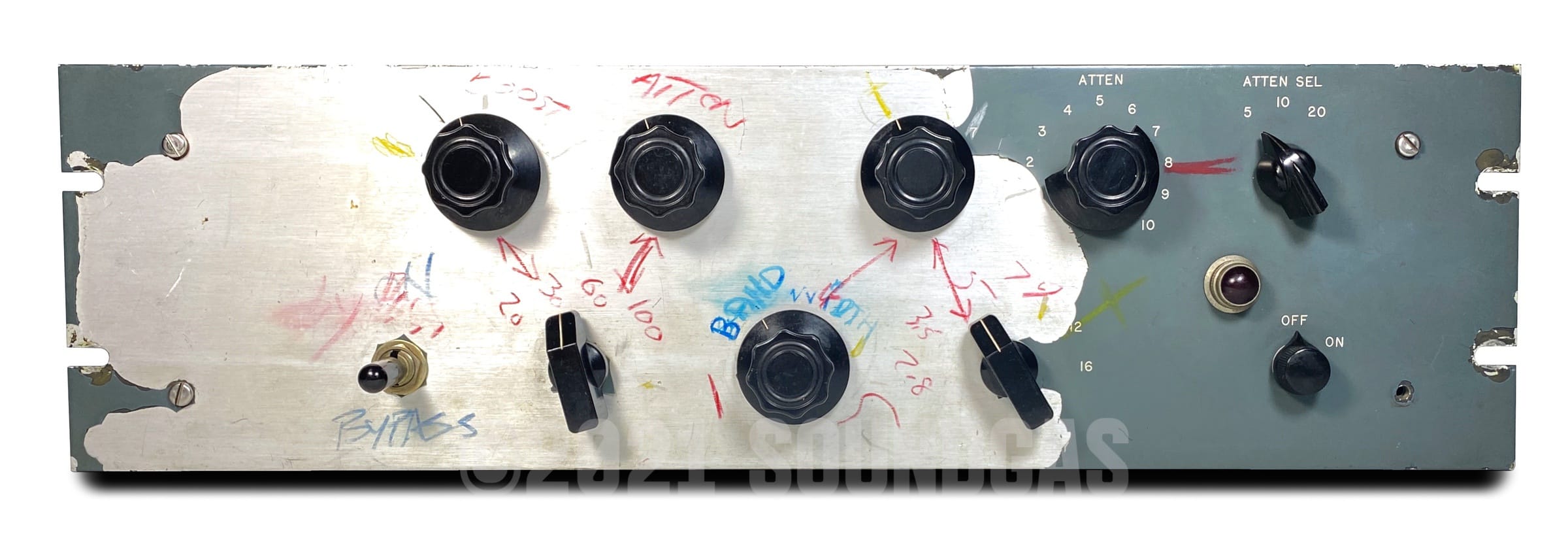 Pulltec Sound Gas Pulse Techniques Pultec EQP-1A FOR SALE – Soundgas