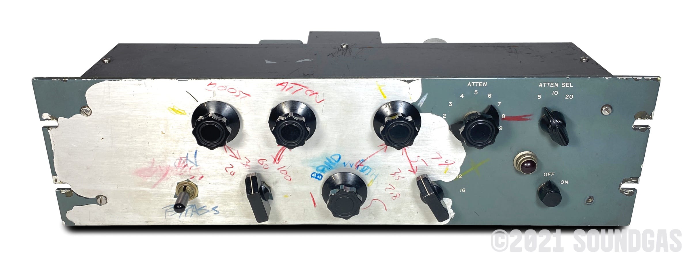 Pulltec Sound Gas Pulse Techniques Pultec EQP-1A FOR SALE – Soundgas