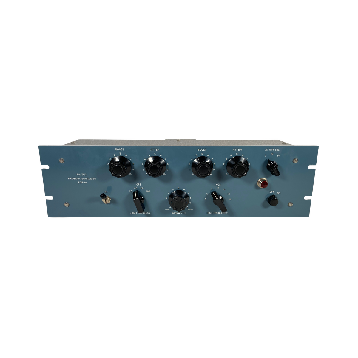 Pulltec Sound Gas Pultec EQP-1A Tube Equalizers Stereo Matched Pair FOR SALE – Soundgas
