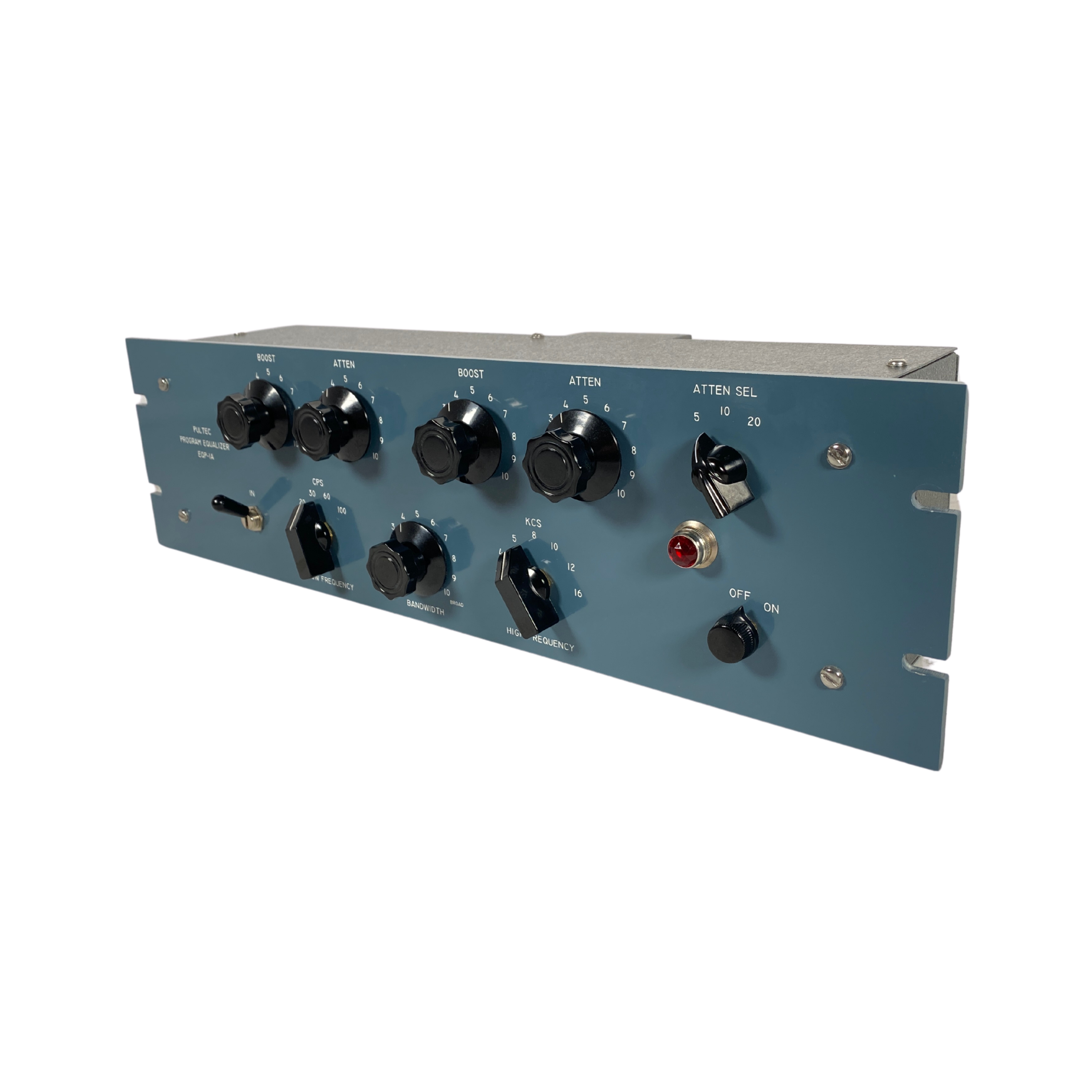 Pulltec Sound Gas Pultec EQP-1A Tube Equalizers Stereo Matched Pair FOR SALE – Soundgas