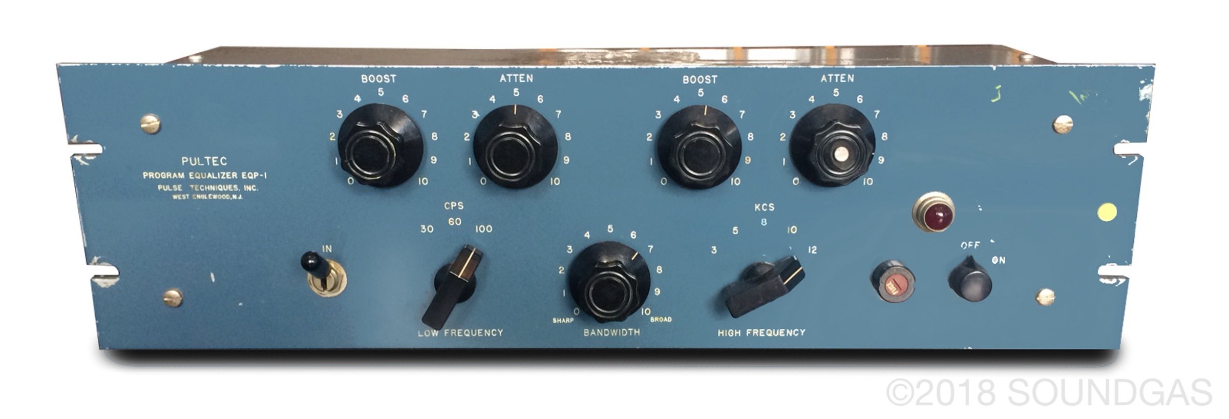 Pulltec Sound Gas Pultec Program Equalizer EQP-1 FOR SALE – Soundgas