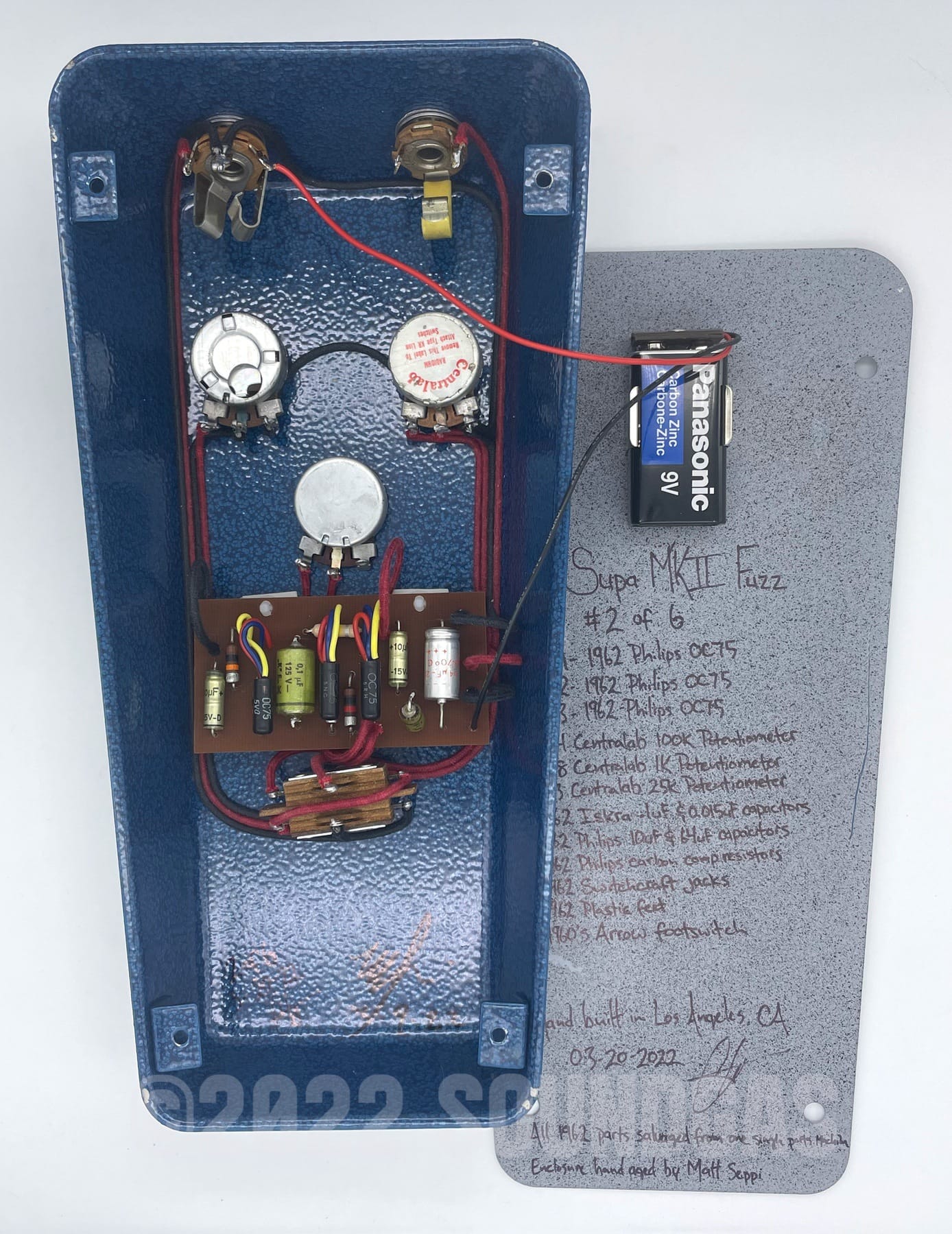 R2R Electric Aged Supa MKII Fuzz 1962 Norelco