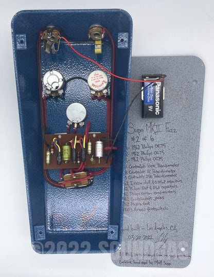 R2R Electric Aged Supa MKII Fuzz 1962 Norelco