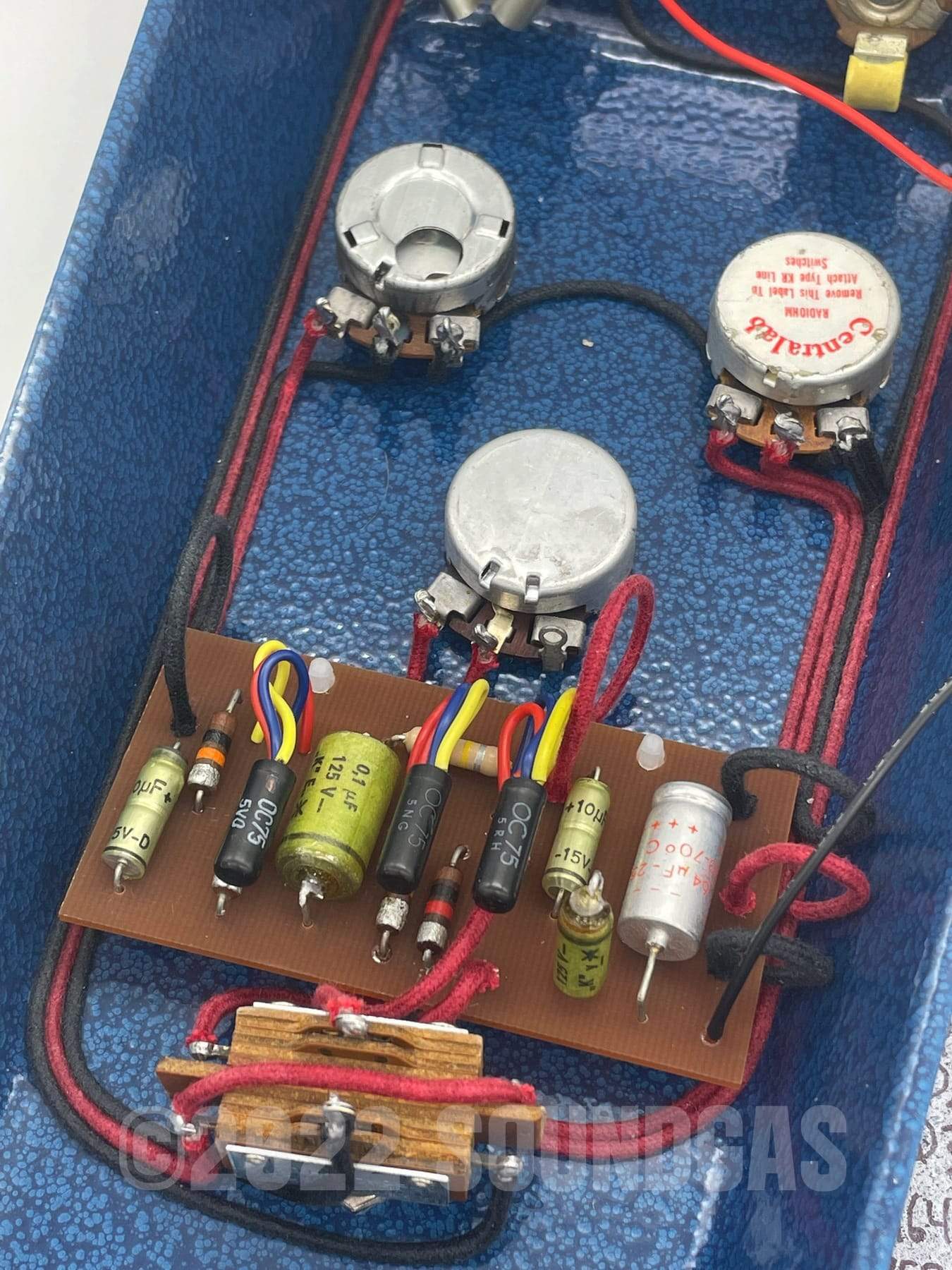 R2R Electric Aged Supa MKII Fuzz 1962 Norelco