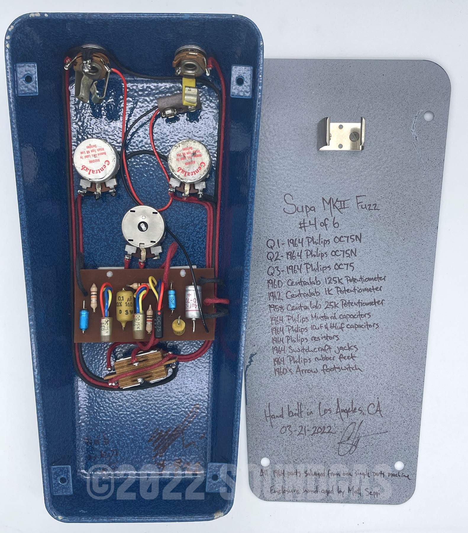 R2R Electric Aged Supa MKII Fuzz Rupert 1964 Norelco