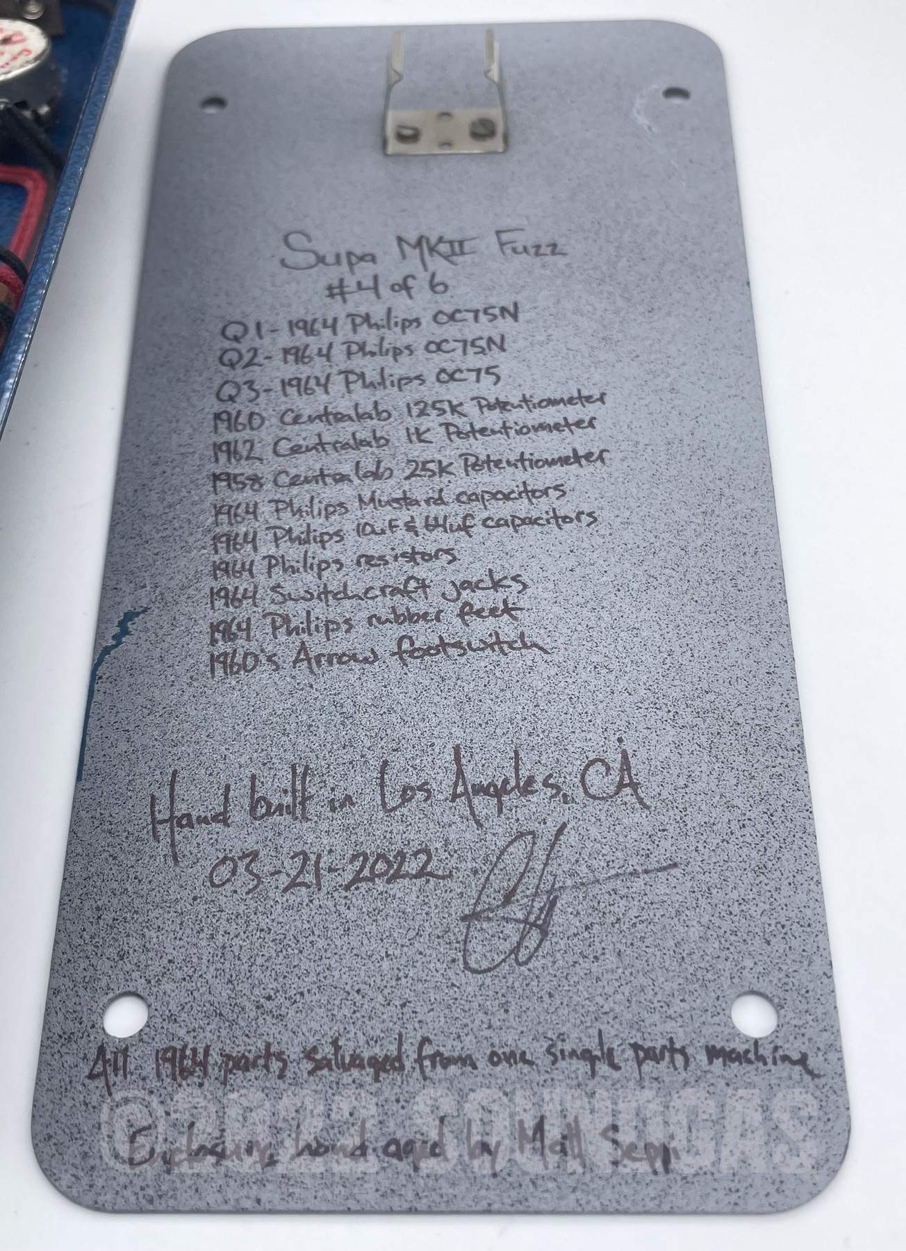 R2R Electric Aged Supa MKII Fuzz Rupert 1964 Norelco