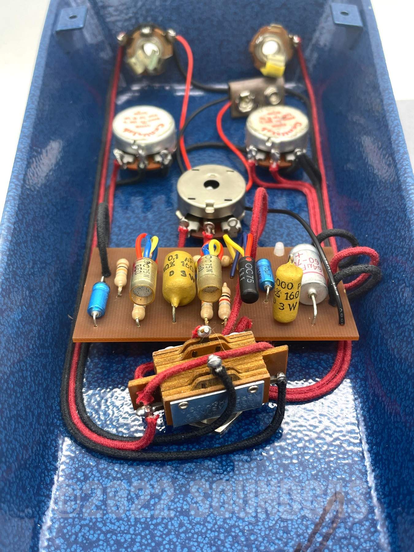 R2R Electric Aged Supa MKII Fuzz Rupert 1964 Norelco