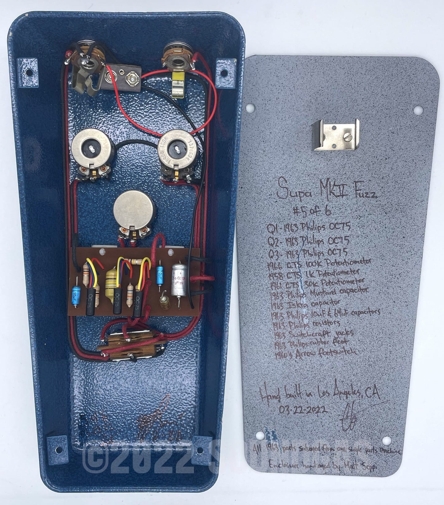 R2R Electric Aged Supa MKII Fuzz 1963 Philips