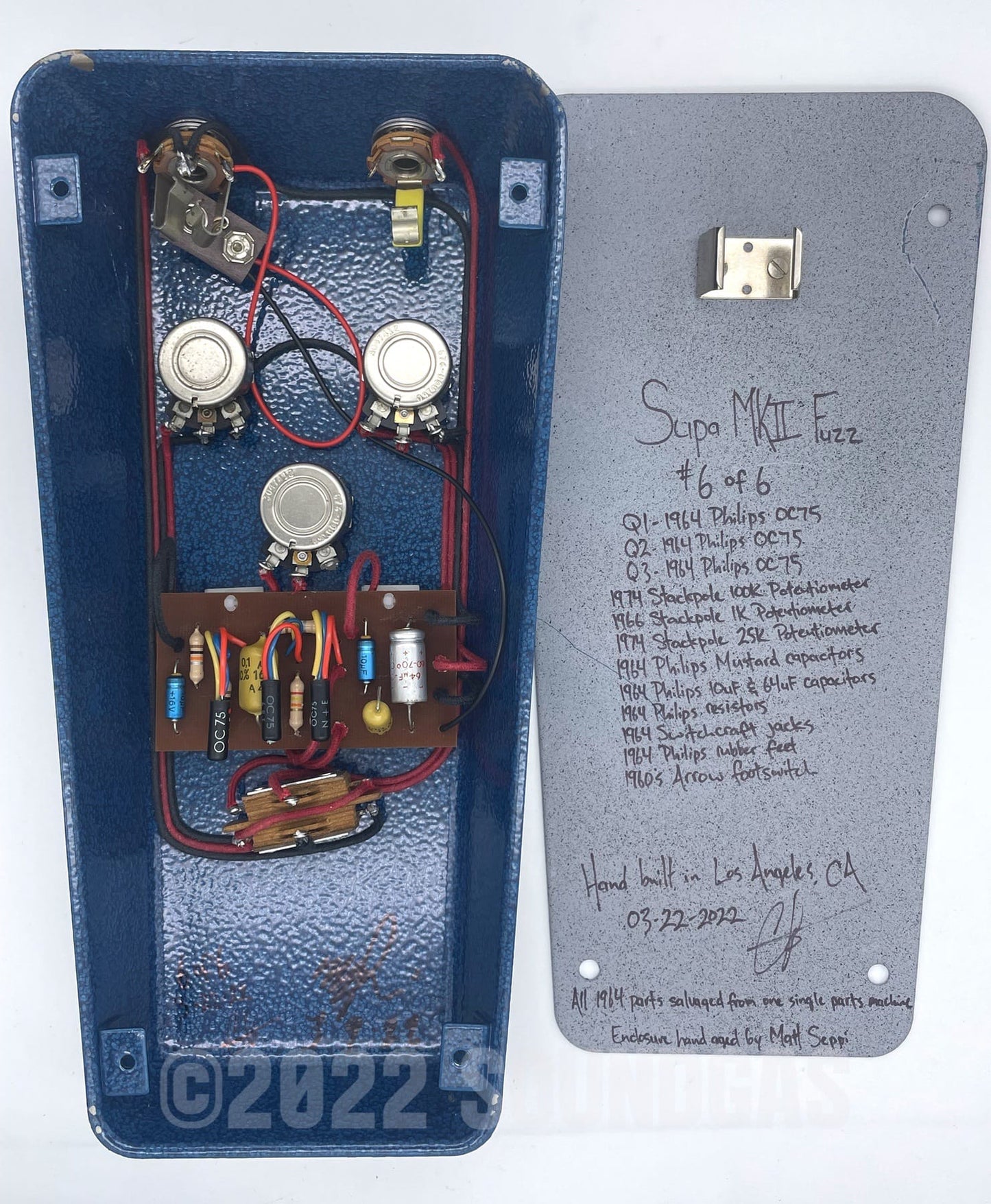 R2R Electric Aged Supa MKII Fuzz Jenny 1964 Philips