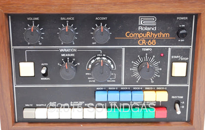 Roland CR-68 CompuRhythm (Front)