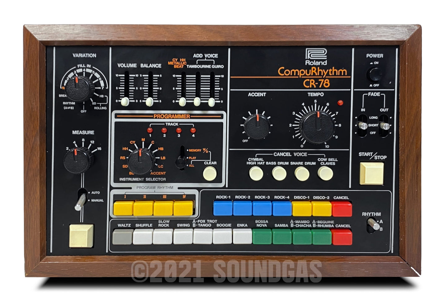 Roland CR-78 & WS-1 (Boxed/Accessories)