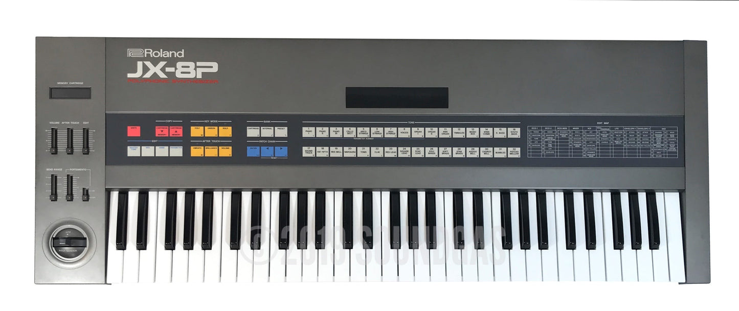 Roland JX-8P &amp; PG-800 Programmer