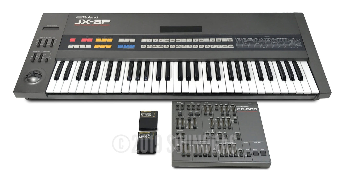 Roland JX-8P &amp; PG-800 Programmer