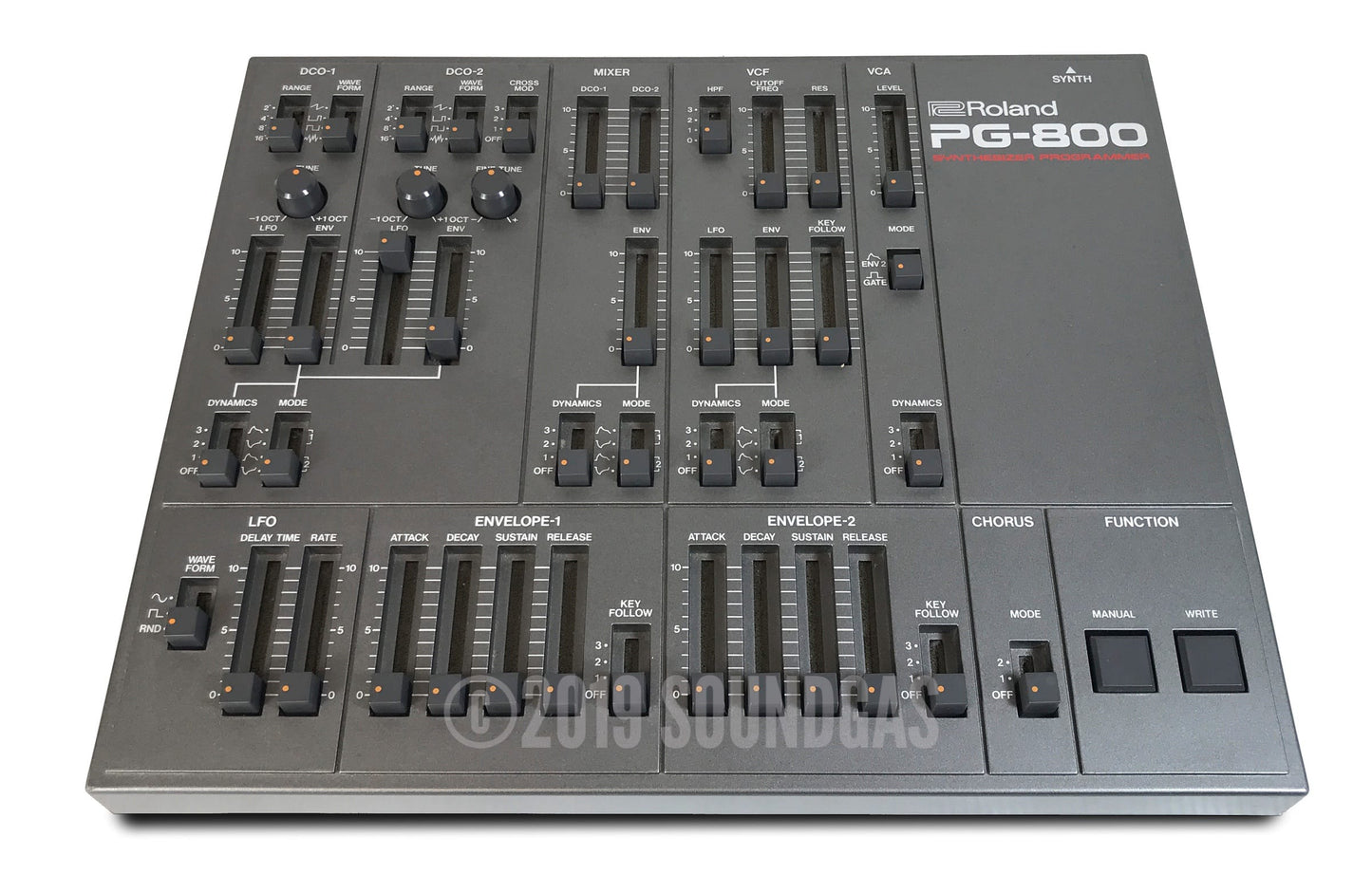 Roland JX-8P &amp; PG-800 Programmer