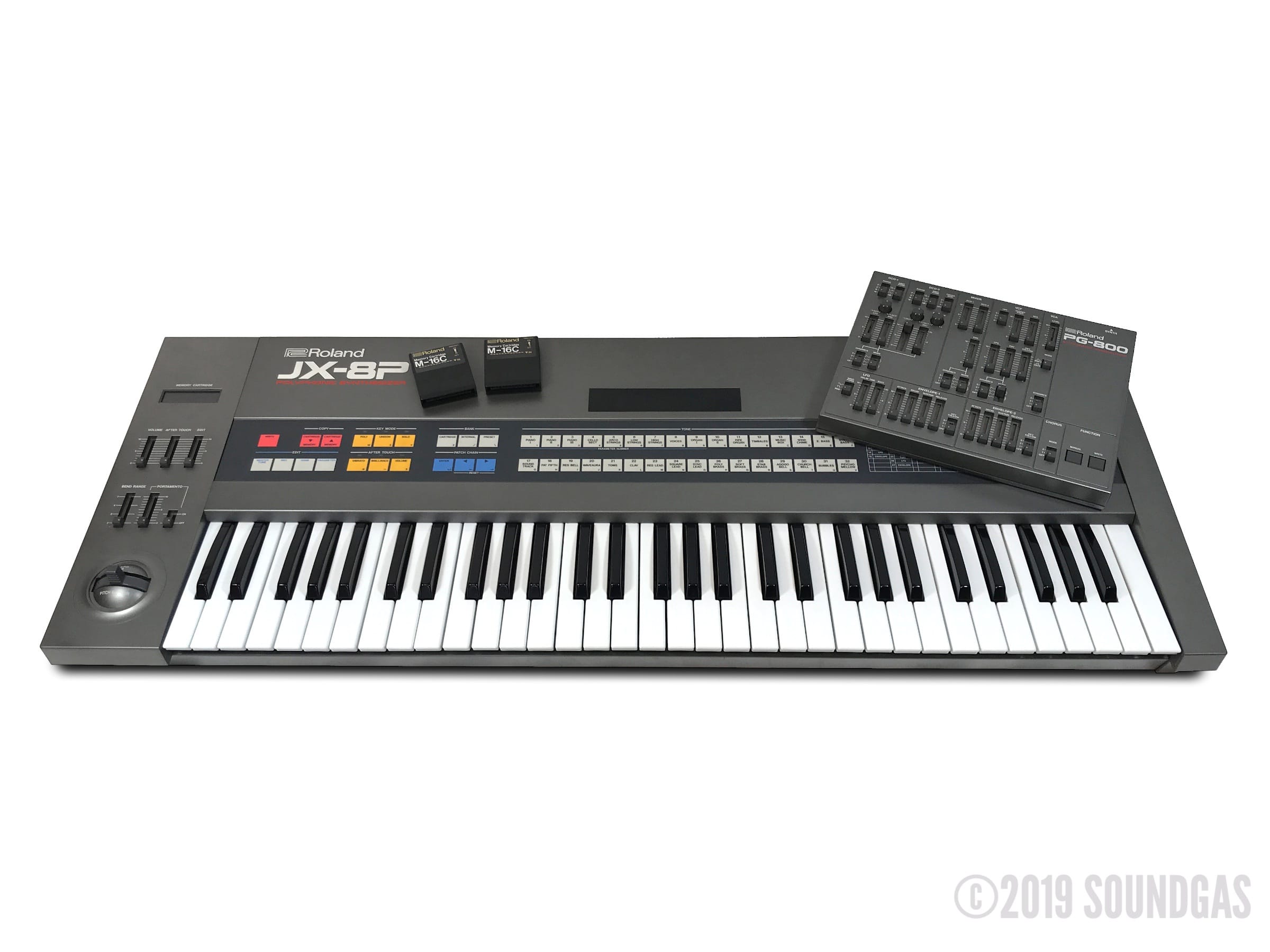 Roland JX-8P & PG-800 Programmer