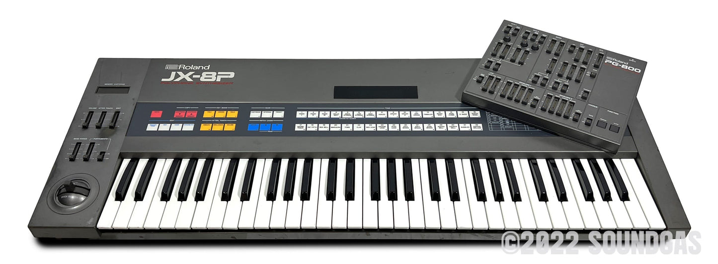 Roland JX-8P & PG-800 Programmer