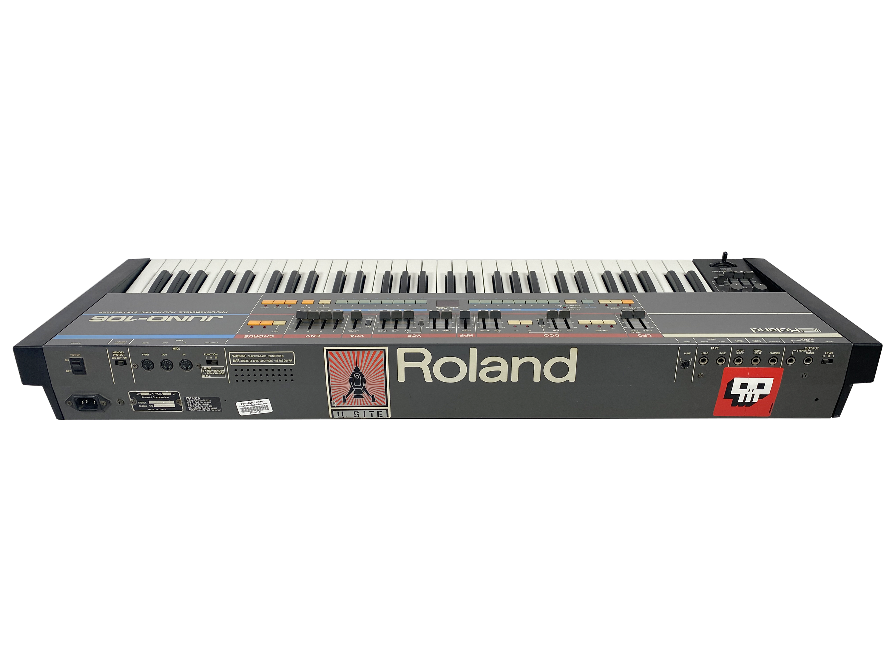 Roland Juno-106 FOR SALE - SN 542631 – Soundgas Roland Juno-106 FOR SALE - SN 542631 – Soundgas