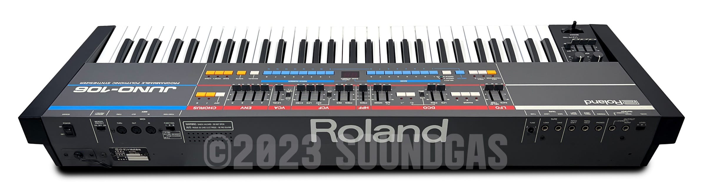 高品質人気Roland synthesizerJUNO-106 難あり 鍵盤楽器