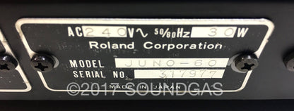 Roland Juno-60 240v