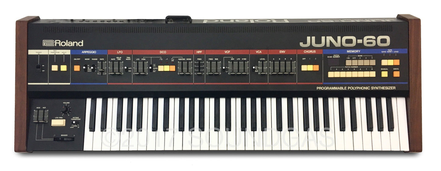 Roland Juno-60 with Original Case