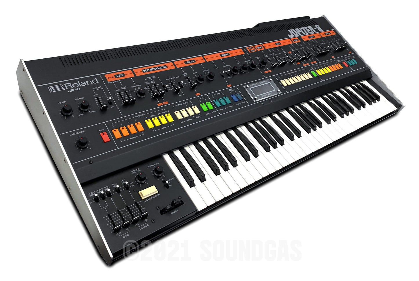 Roland Jupiter-8 with Encore Midi - Stunning Condition