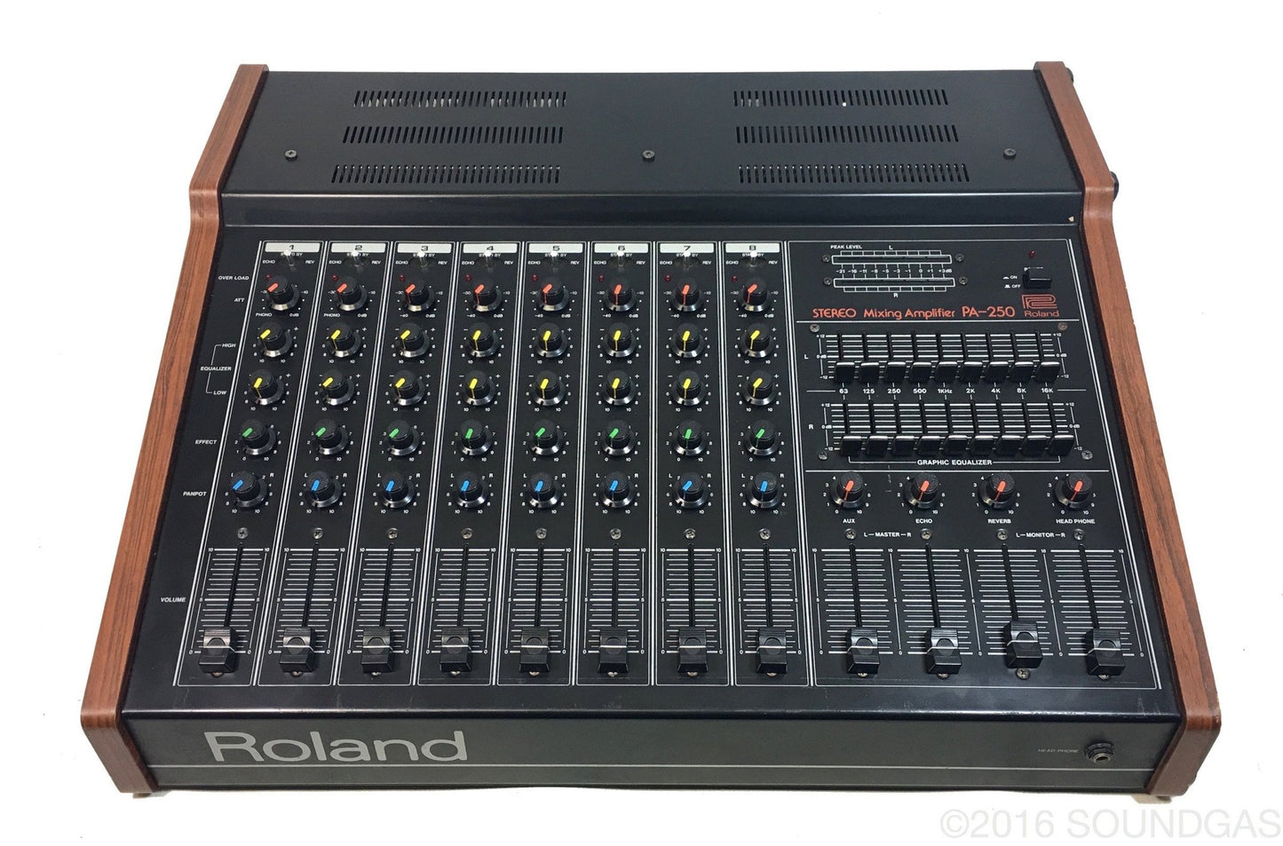 Roland PA-150 Stereo Mixer with Spring Reverb