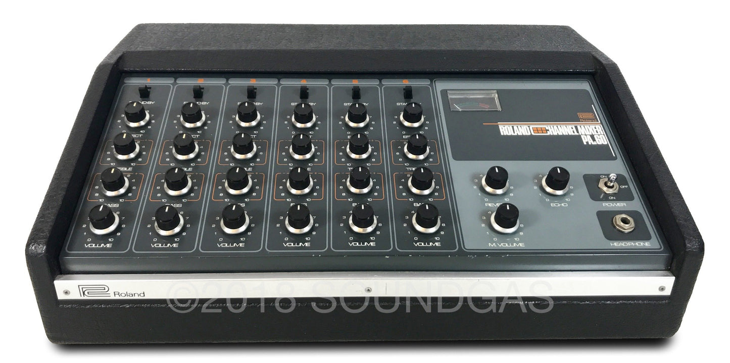 Roland PA.60 Mixer with Spring Reverb