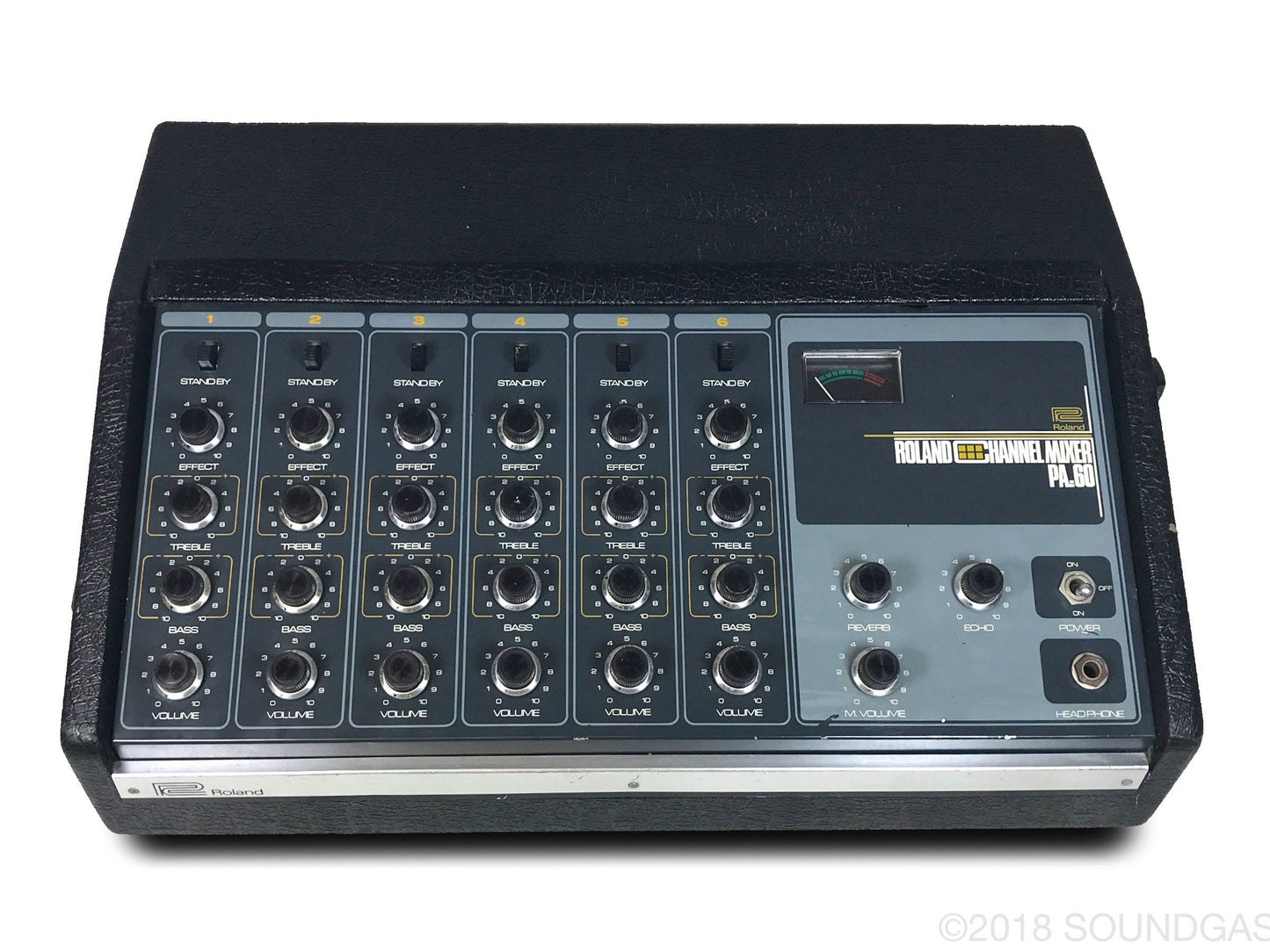 Roland PA.60 Mixer with Spring Reverb