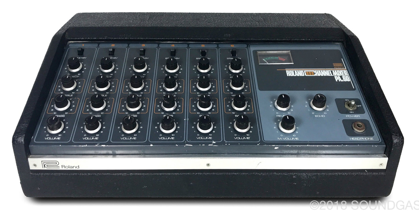 Roland PA.60 Mixer with Spring Reverb