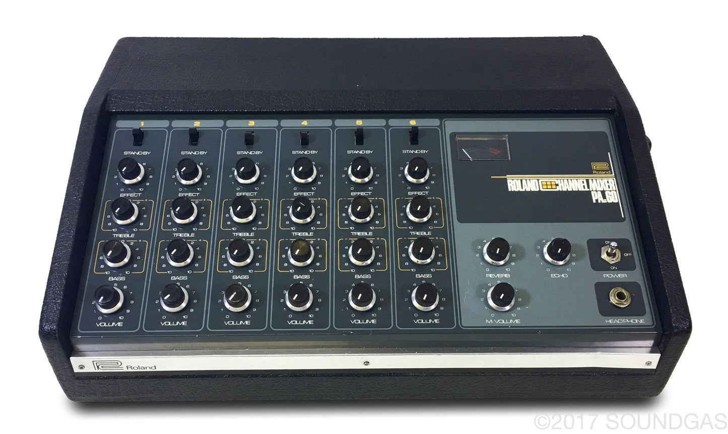 Roland PA.60 Mixer with Spring Reverb