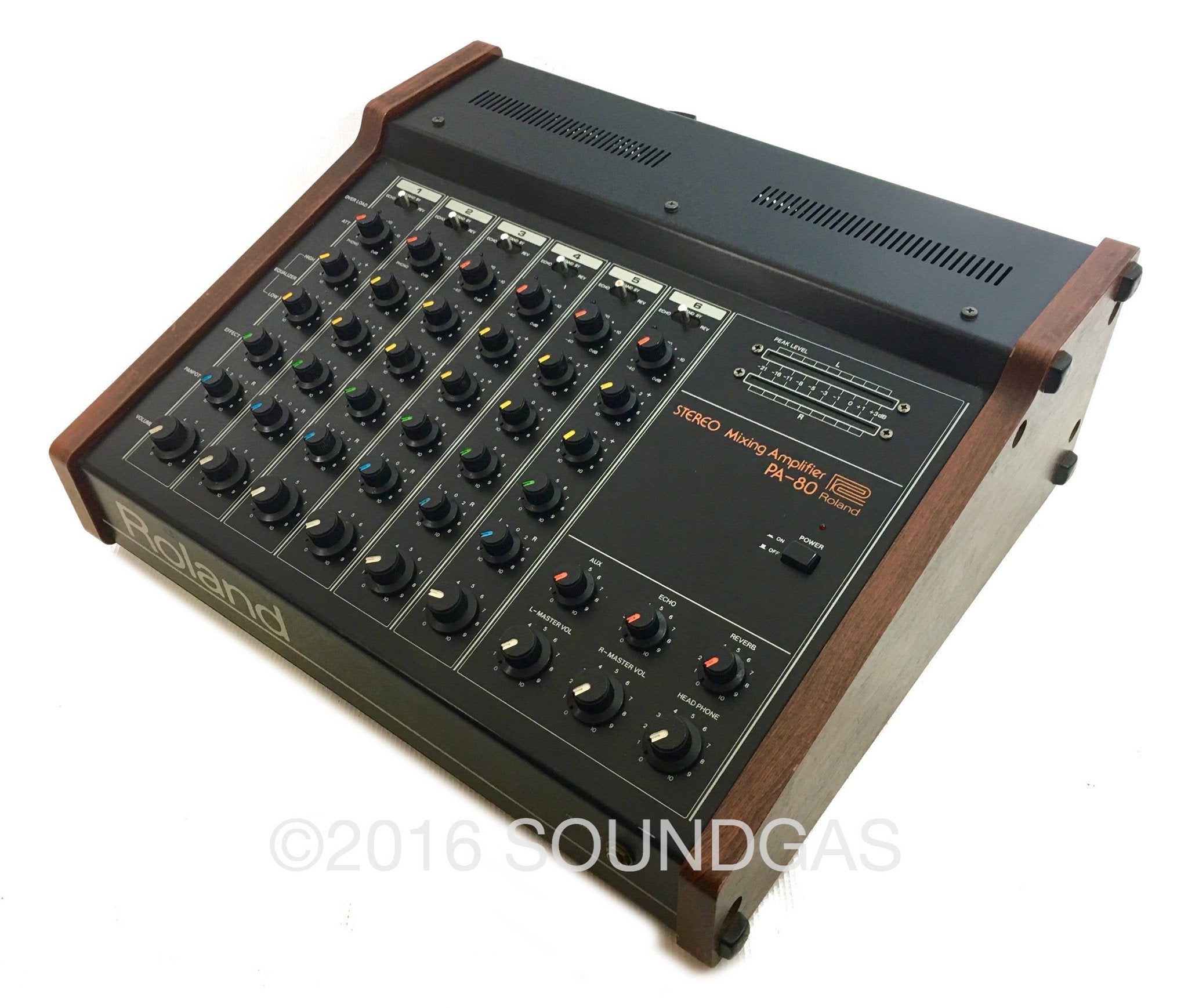 Roland PA.80 Mixer w/ Spring Reverb FOR SALE – Soundgas