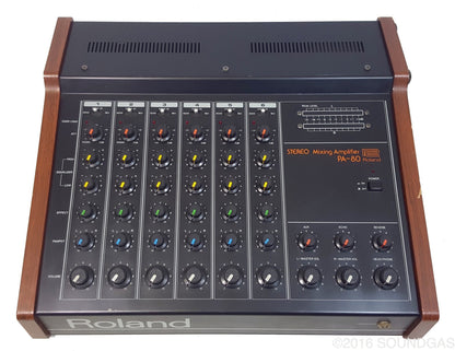 Roland PA.80 Mixer w/ Spring Reverb