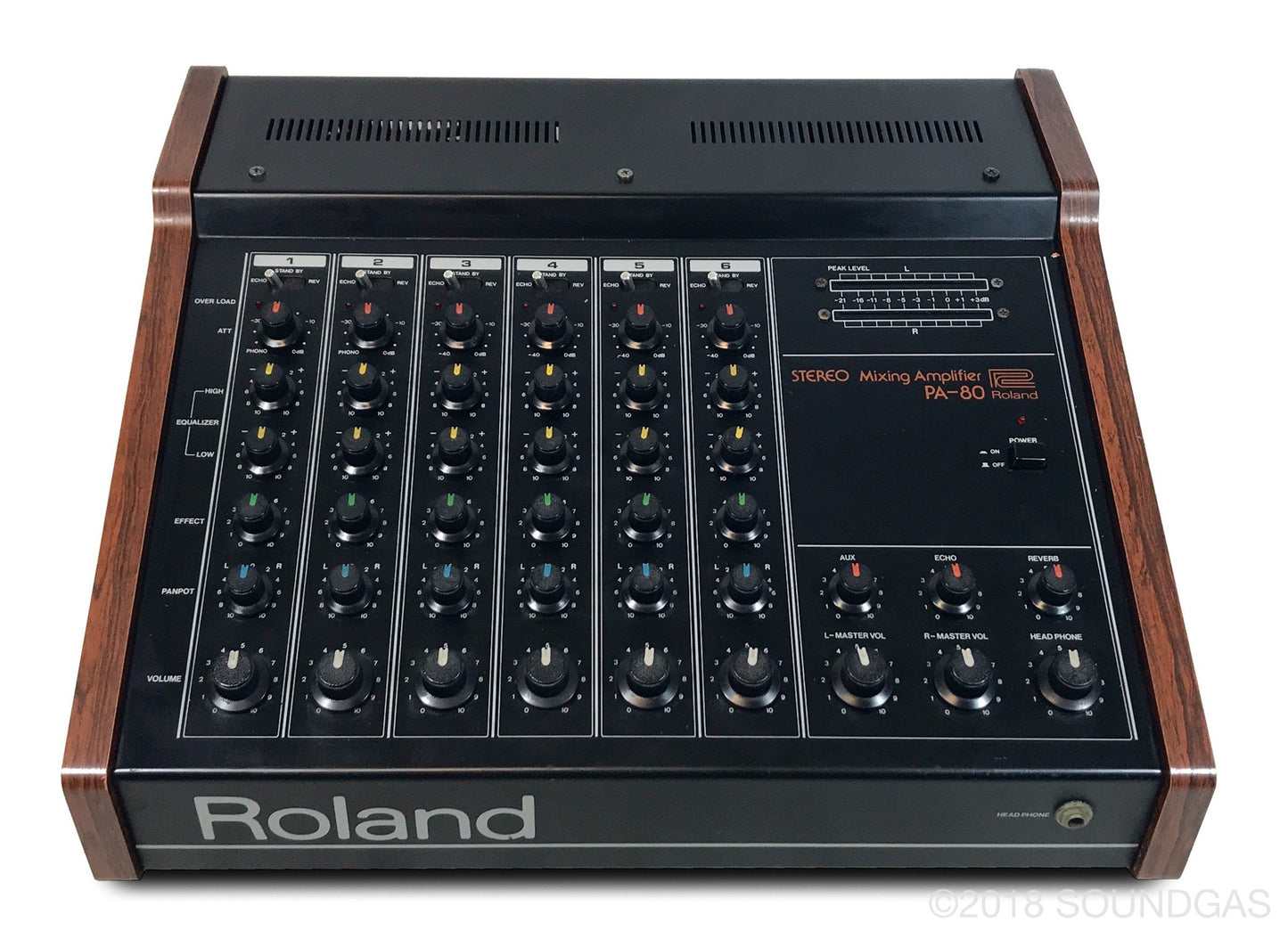 Roland PA-80 Mixer w/ Spring Reverb