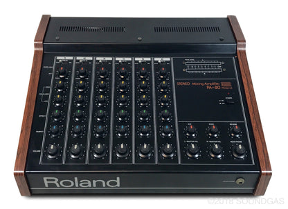 Roland PA-80 Mixer w/ Spring Reverb