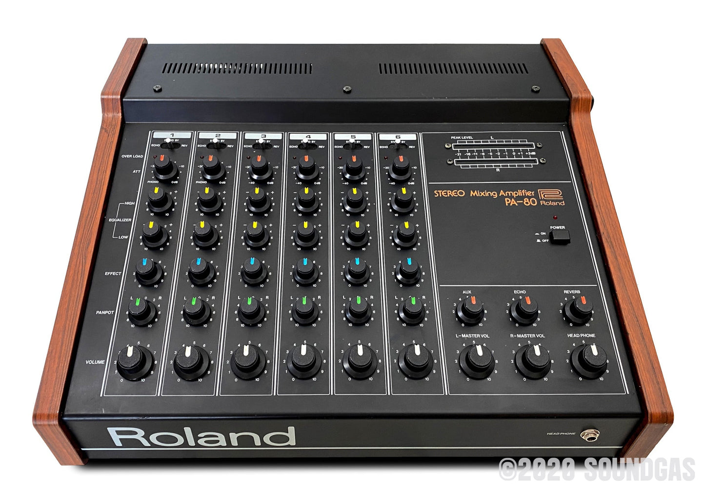 Roland PA-80 Mixer w/ Spring Reverb