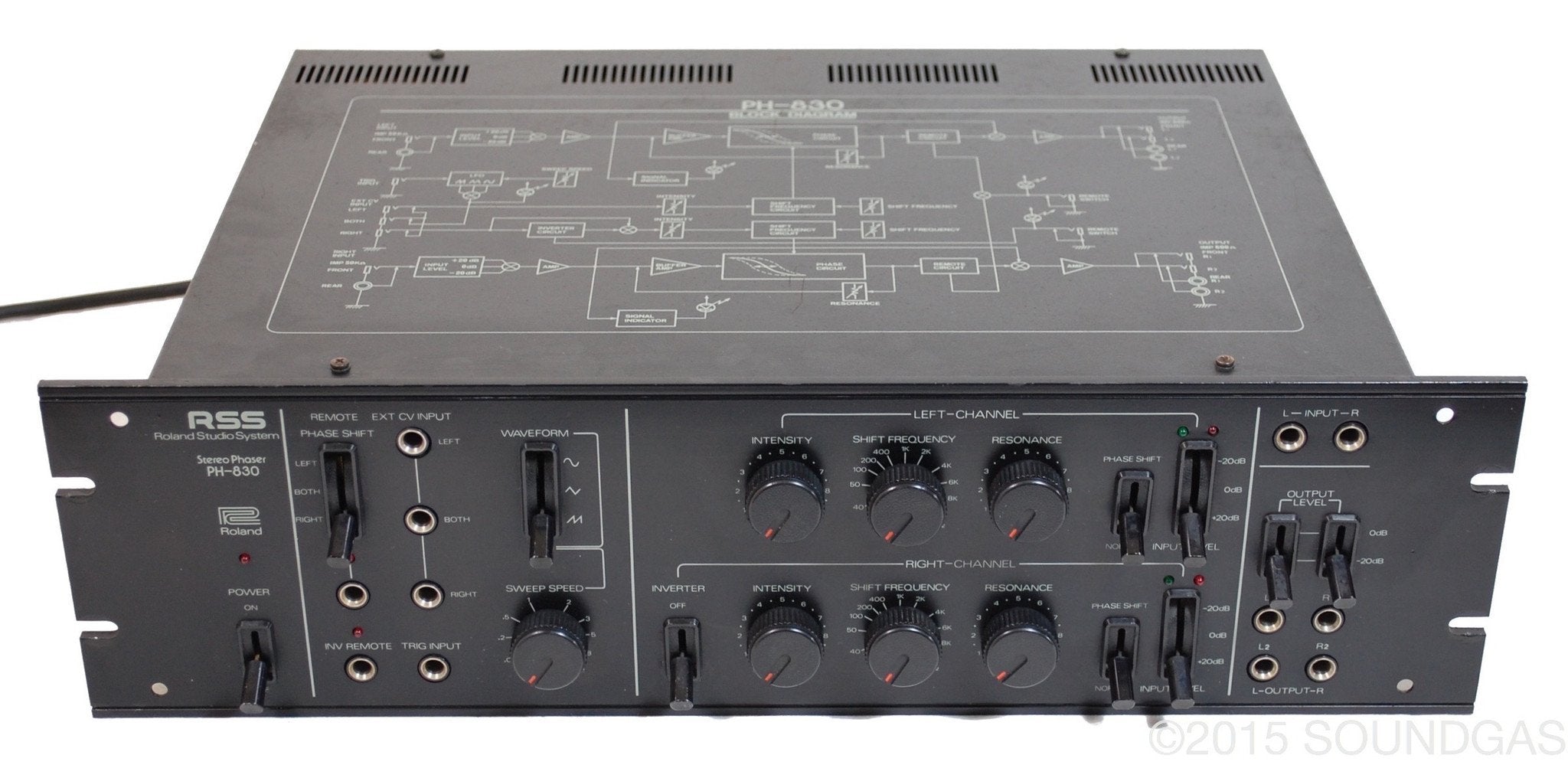 ROLAND PH-830 STEREO RACK PHASER RSS FOR SALE – Soundgas