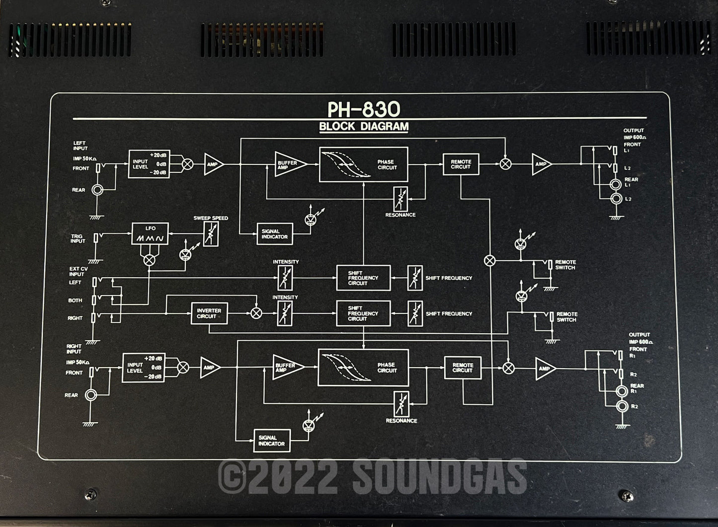 Roland RSS Stereo Rack Phaser PH-830