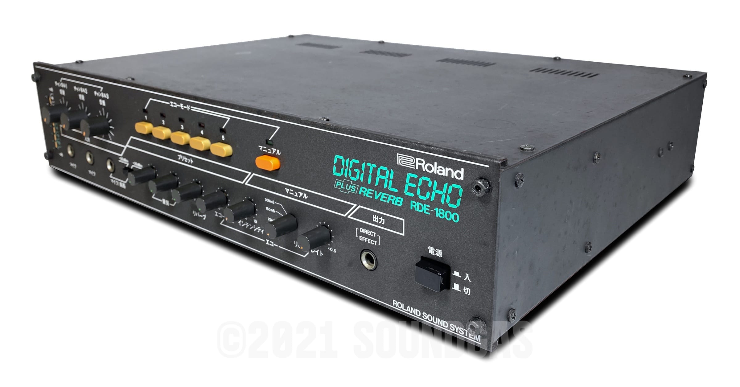 Roland RDE-1800 Digital Echo + Spring Reverb FOR SALE – Soundgas