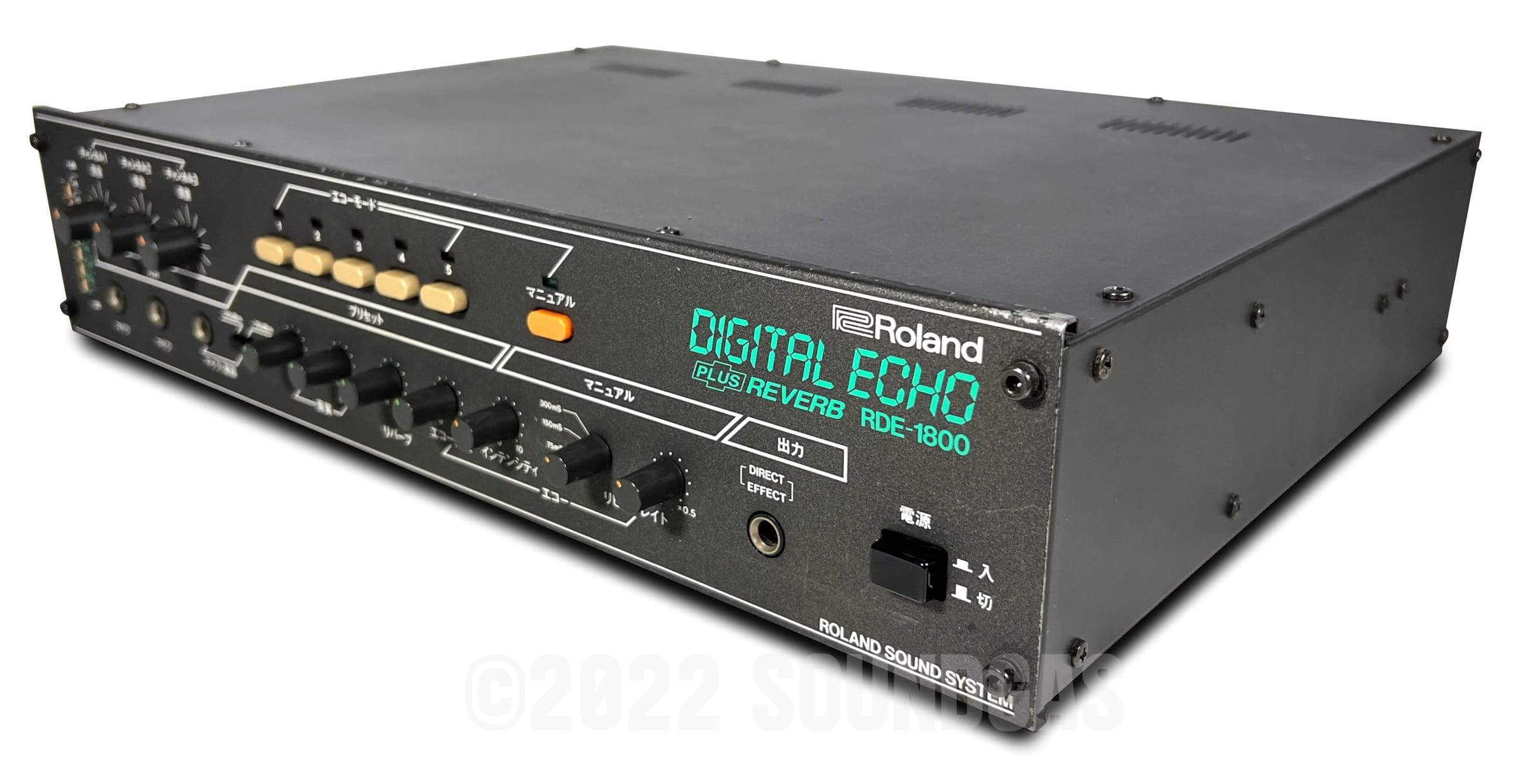 Roland RDE-1800 Digital Echo + Spring Reverb FOR SALE – Soundgas