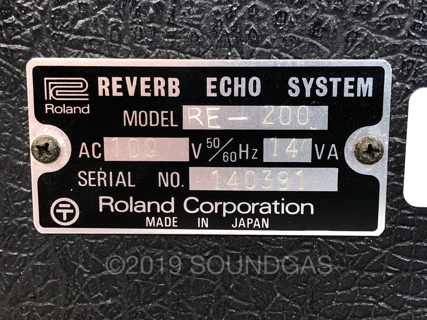 Roland RE-200 Space Echo