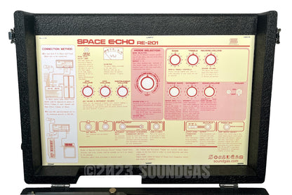 Roland RE-201 Space Echo, Early Preamp Mod, Zero Head Gain