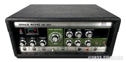 Roland RE-201 Space Echo, Early Preamp Mod, Zero Head Gain