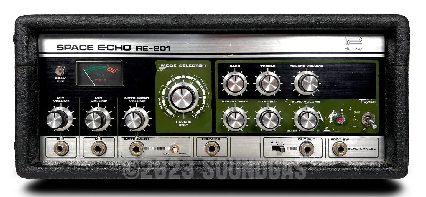 Roland RE-201 Space Echo - Zero Head Gain